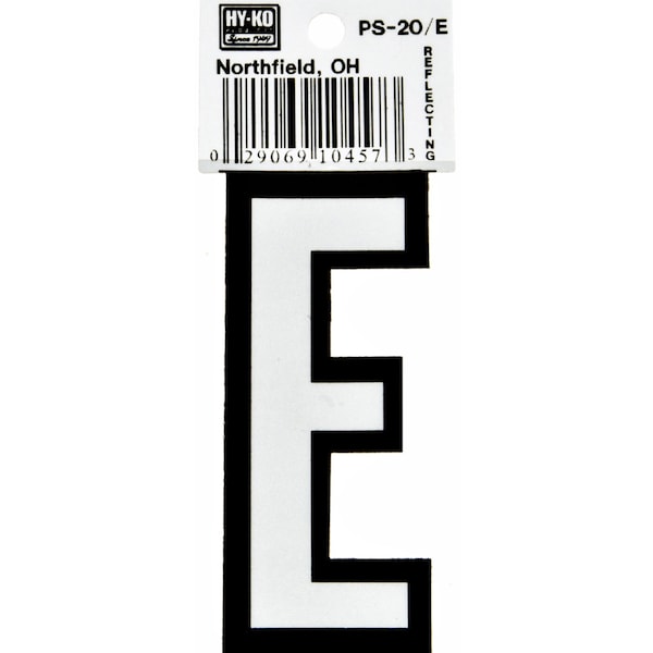 Hy-Ko 3.25In Boat Letter E, 10PK A10457 - main